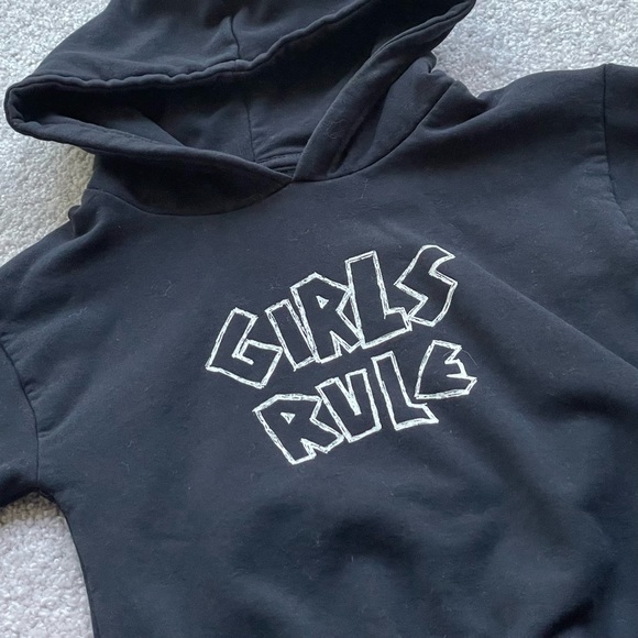Sproet and Sprout "Girls Rule" Baby Hoodie - Picture 2 of 4